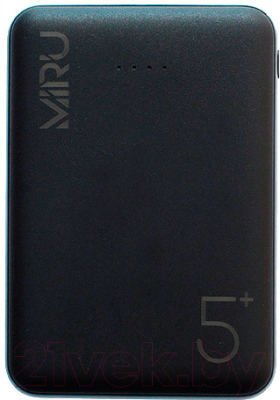 Портативное зарядное устройство Miru LP-3005 5000mAh (черный)