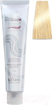 Крем-краска для волос Kaaral Baco Hydrolyzed Silk 9 (60мл, светлый блондин)