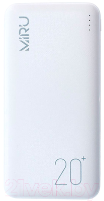 Портативное зарядное устройство Miru LP-3011 20000mAh (белый)