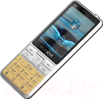 Мобильный телефон Maxvi X900 (золото)