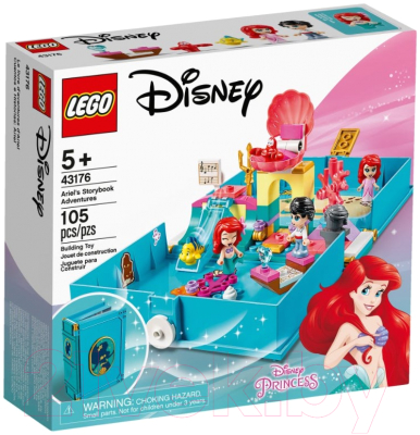 Конструктор Lego Disney Книга сказочных приключений Ариэль 43176