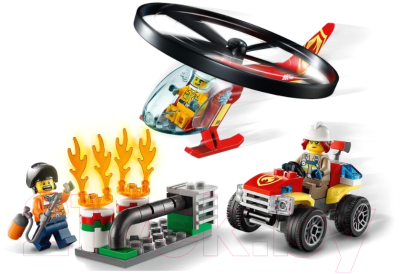 Конструктор Lego City Police Пожарный спасательный вертолёт 60248