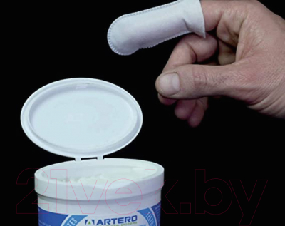 Влажные салфетки для ухода за животными Artero Гигиенические для зубов / H685 (50шт)