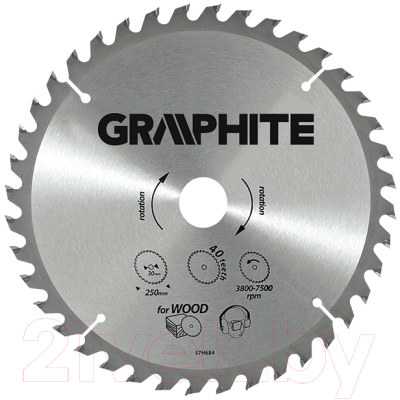 

Пильный диск Graphite, A-57H684