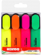 Набор маркеров Kores Bright Liner / 36140.01 (4шт) - 