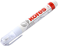 Корректор для текста Kores Metal Tip / 83301.06 (10г) - 