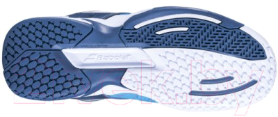 Кроссовки детские Babolat Propulse AC JR / 32S20478-1030 (р-р 3, белый/синий)