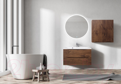 Купить Шкаф для ванной BelBagno Fly-Marino-700-2A-SC-RW-P в Жодино