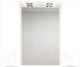 Шкаф с зеркалом для ванной BelBagno Marino-SPC-1000/750-2A-BL-P - 