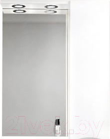 Шкаф с зеркалом для ванной BelBagno Marino-SPC-600/750-1A-BL-P-R