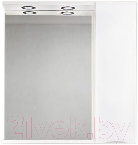 Шкаф с зеркалом для ванной BelBagno Marino-SPC-800/750-1A-BL-P-R