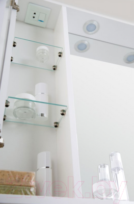 Купить Шкаф с зеркалом для ванной BelBagno Marino-SPC-800/750-1A-BL-P-R в Бресте