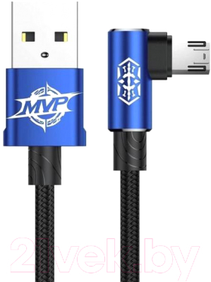 Кабель Baseus USB A - micro USB B / CAMMVP-A03 (1м, синий)