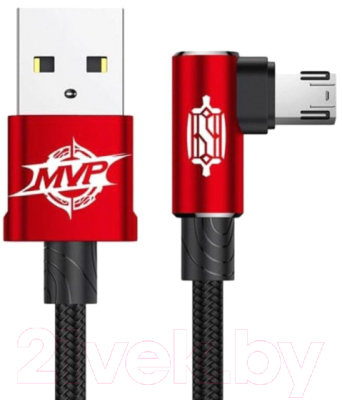 Кабель Baseus USB A - micro USB B / CAMMVP-A09 (1м, красный)