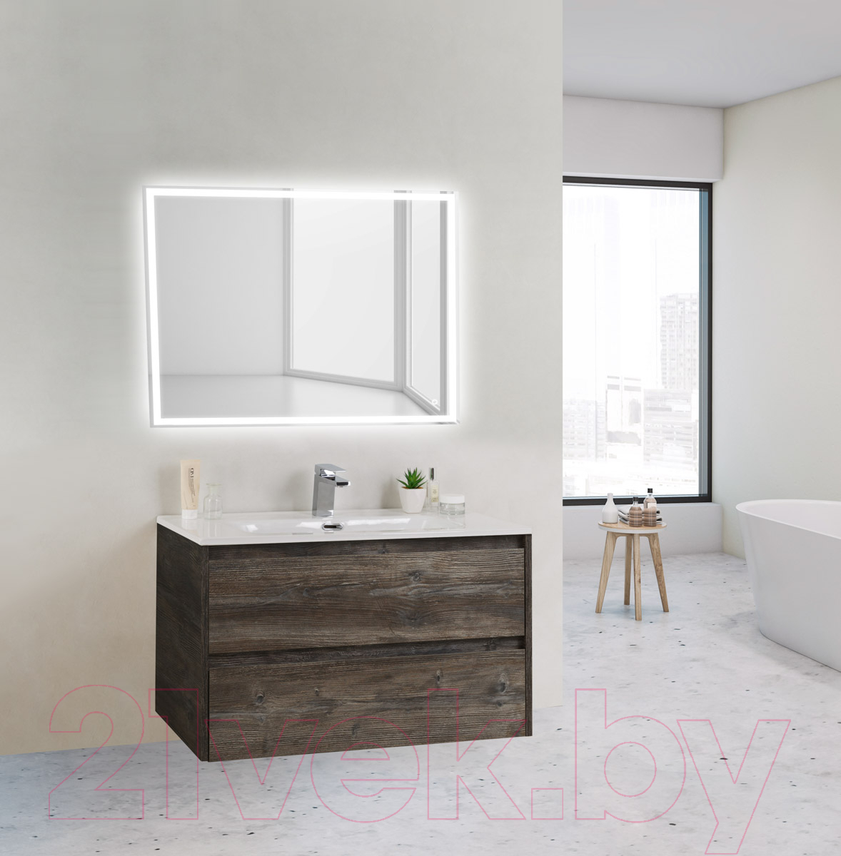 Тумба под умывальник BelBagno Kraft 39-600/390-2C-SO-PP