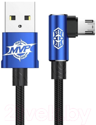 Кабель Baseus USB A - micro USB B / CAMMVP-B03 (2м, синий)