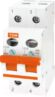 Выключатель нагрузки TDM ВН-32 2р 100А / SQ0211-0019