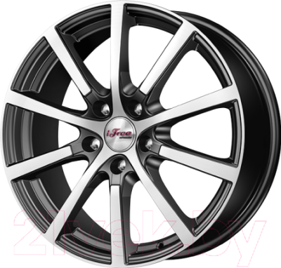 

Литой диск iFree, Big Byz 17x7" 5x114.3мм DIA 66.1мм ET 40мм Блэк Джек