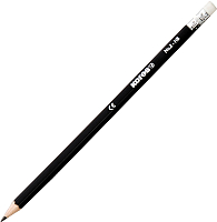Простой карандаш Kores Grafitos HB 92300.02 (черный) - 