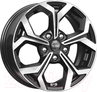 

Литой диск K&K, КС878 16x6.5" 5x114.3мм DIA 67.1мм ET 45мм Алмаз черный