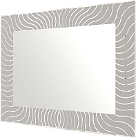 Зеркало Мебельград Медуза Z-01 прямоугольник 80x58.5 (с пескоструйной обработкой) - 