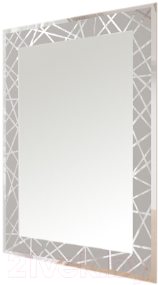 Зеркало Мебельград Z-03 прямоугольник 97.8x72.8 (с пескоструйной обработкой)