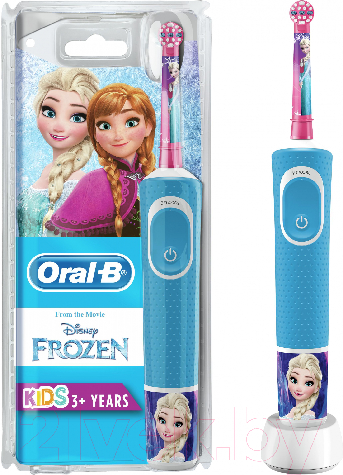Электрическая зубная щетка Oral-B Frozen D100.413.2K