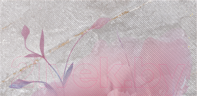 Элемент панно Нефрит-Керамика Барбадос / 04-01-1-18-05-06-1420-1 (600x300, серый)