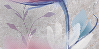 Элемент панно Нефрит-Керамика Барбадос / 04-01-1-18-05-06-1420-3 (600x300, серый) - 
