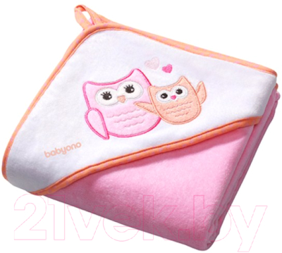 

Полотенце с капюшоном BabyOno, Велюр 137/01