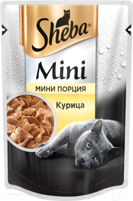 

Корм для кошек Sheba, Mini c курицей