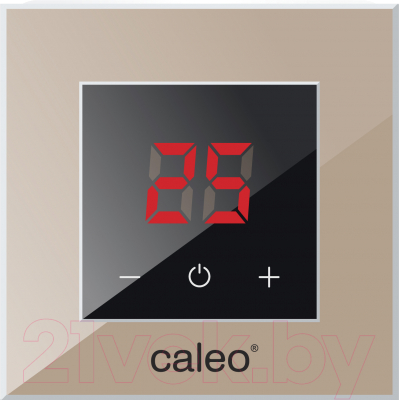 Терморегулятор для теплого пола Caleo Nova (кофейный)