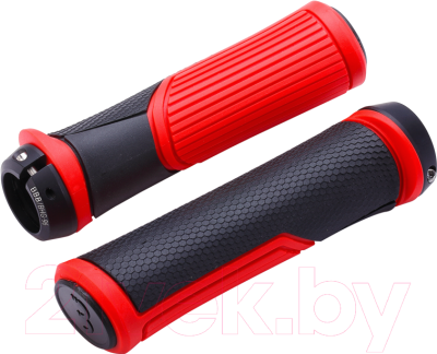 Грипсы для велосипеда BBB Cobra / BHG-96 (черный/красный)