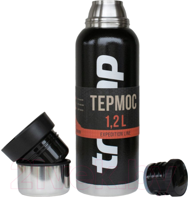 Термос для напитков Tramp Expedition Line / TRC-028ч (1.2л, черый)