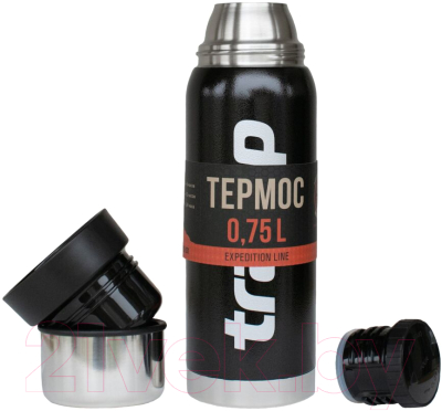 Термос для напитков Tramp Expedition Line / TRC-031ч (0.75л, черный)