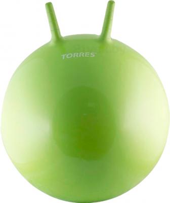 Фитбол с рожками Torres AL100465 (зеленый) - общий вид