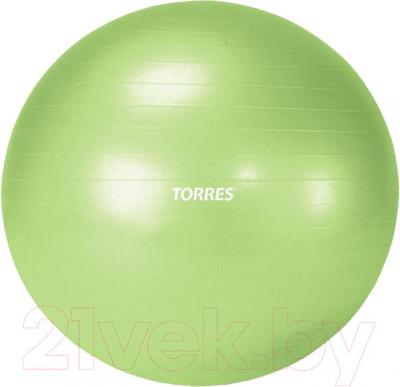 Фитбол гладкий Torres AL100155 (зеленый) - общий вид