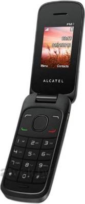 Мобильный телефон Alcatel One Touch 1030D (Black) - в открытом положении