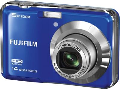 Компактный фотоаппарат Fujifilm FinePix AX600 (Blue) - общий вид