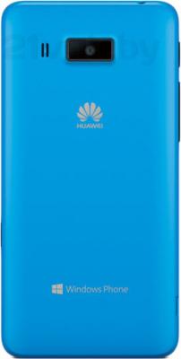 Смартфон Huawei Ascend W2 (Blue) - задняя панель