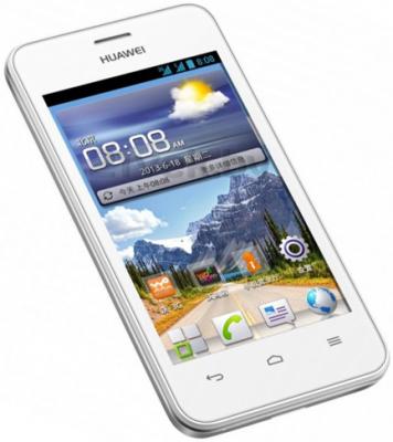 Смартфон Huawei Ascend Y220 (белый) - общий вид