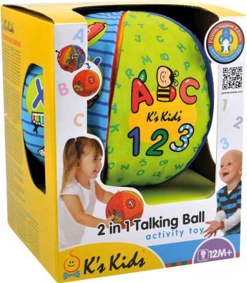 Развивающая игрушка K's Kids Говорящий мяч / KA10621 - упаковка