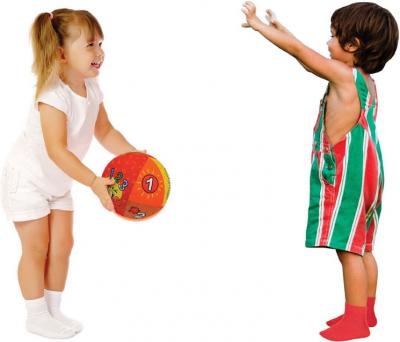 Развивающая игрушка K's Kids Говорящий мяч / KA10621 - дети с мячом