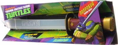 Меч игрушечный TMNT Черепашки-ниндзя. Электронный меч Лео 92060 - в коробке