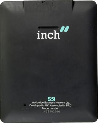 Электронная книга Inch S5i (Black) - вид сзади