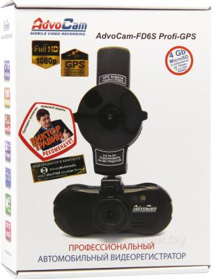 Автомобильный видеорегистратор AdvoCam FD6S Profi-GPS - коробка