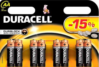 

Комплект батареек Duracell, Basic LR6