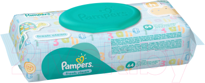 Влажные салфетки детские Pampers Baby Fresh (64шт)