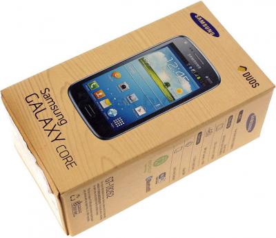 Смартфон Samsung I8262 Galaxy Core (Black) - упаковка