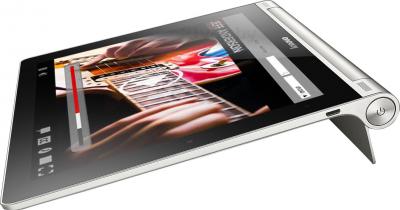 Планшет Lenovo Yoga Tablet 10 B8000 (59387964) - общий вид на подставке